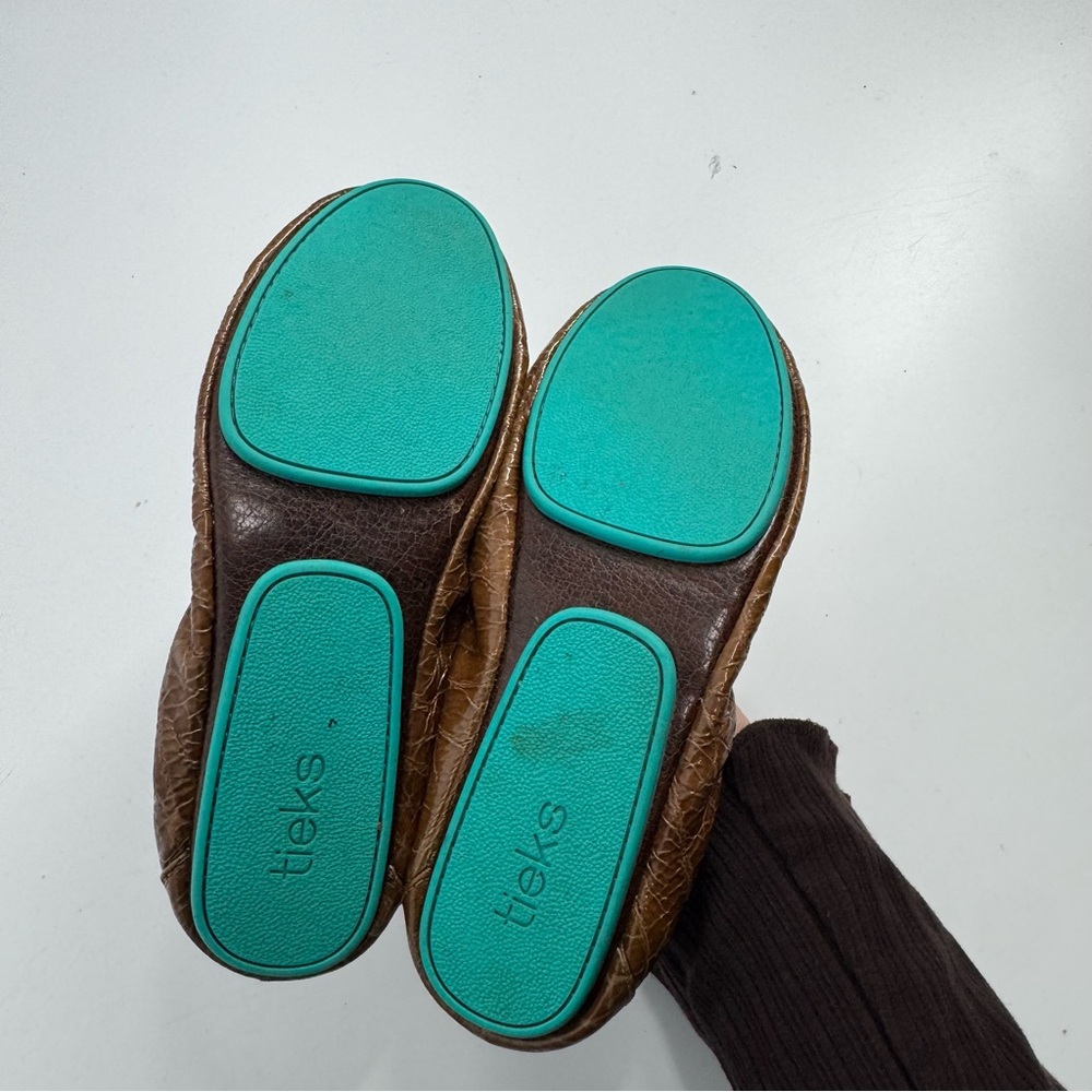 Tieks SIENNA BROWN CROC ballet flat - Picture 9 of 12